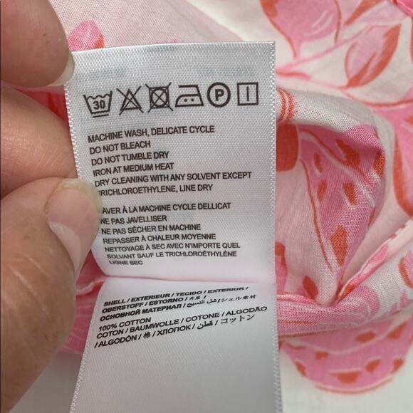 FARM Rio size medium tiered midi cutout new Colorful Tropical Print Dress coveru - Picture 11 of 16